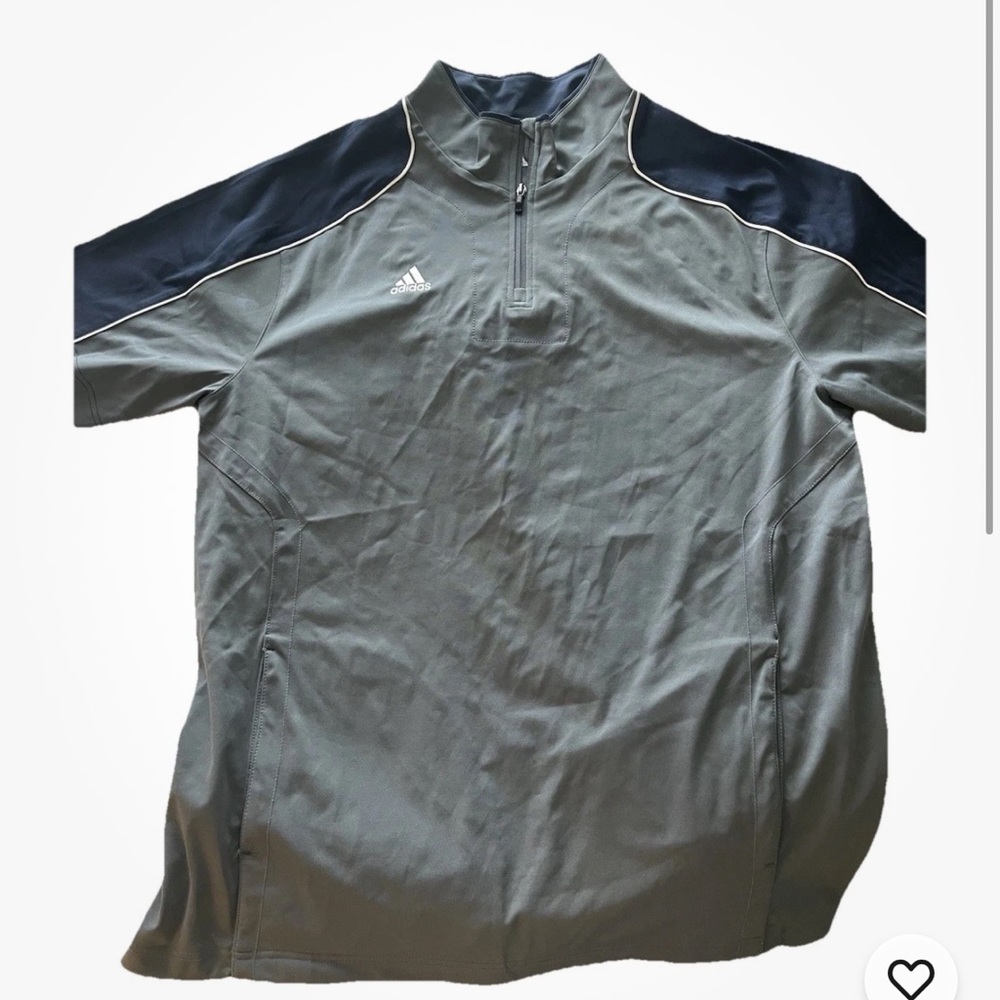 Adidas Gray Game Day S/S Hot Jacket Size 2XL Men’s NWT